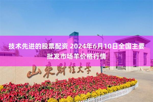 技术先进的股票配资 2024年6月10日全国主要批发市场羊价格行情