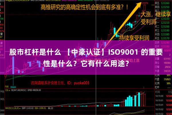 股市杠杆是什么 【中豪认证】ISO9001 的重要性是什么？它有什么用途？