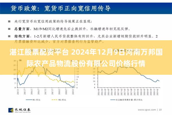 湛江股票配资平台 2024年12月9日河南万邦国际农产品物流股份有限公司价格行情